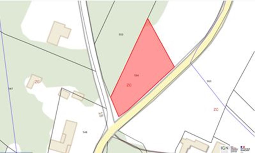 Terrain LA CASSAGNE (24120) AGENT EXCLUSIF.COM